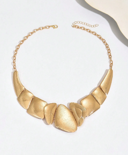 1pc Fashionable New Minimalist Creative Versatile Personalized Geometric Multi-Shape