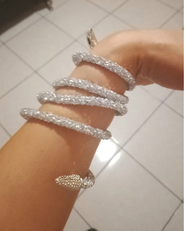 SHEIN1pc Gothic Style Exaggerated Mysterious Snake Necklace, Can Be Worn As Bracelet