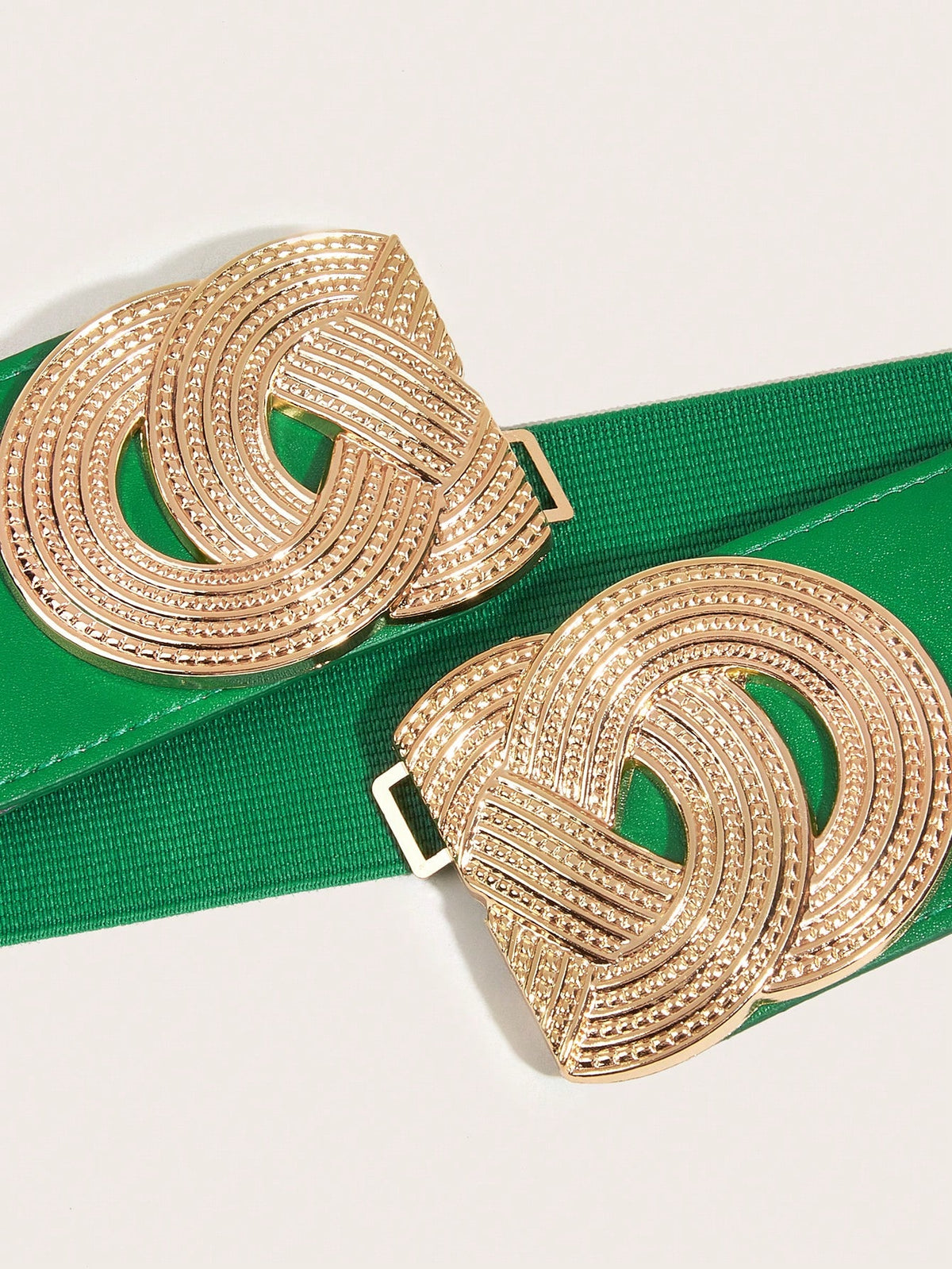 Party 1pc Women Textured Fashionable Elastic Belt, For Daily Life Halloween Summer, School Fall, Autumn, Halloween