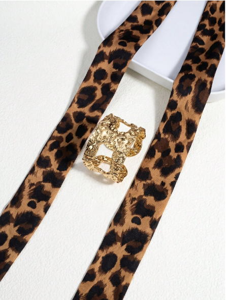 1pc Y2K Chic Leopard Print Tassel Women's Bracelet