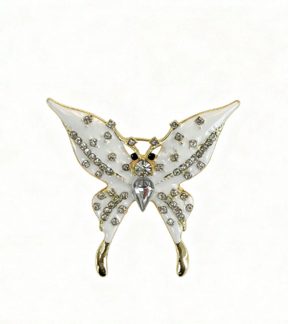 1 PC Butterfly Brooches For Ladies, High-End Creative Design Pins, Anti-Glare Suit And Sweater Accessories