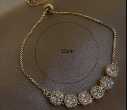 Shein Indexes Everyday Rhinestone Bracelet