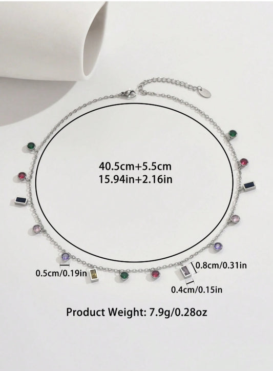 Shein Snake Charm Layered Anklet - Elegant and Trendy Accessory