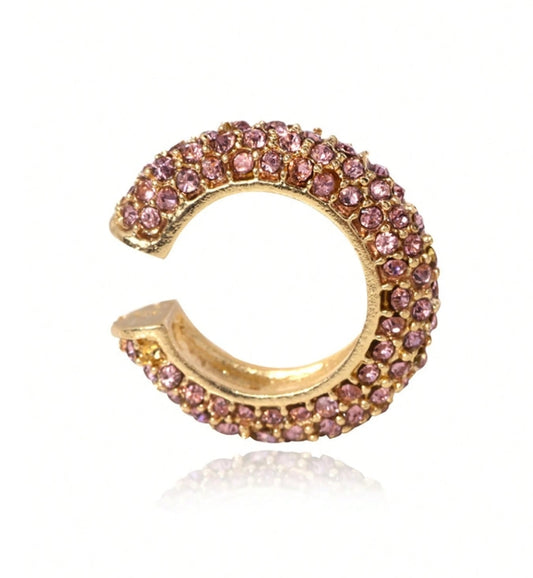 Shein Colorful Rhinestone Ear Cuff