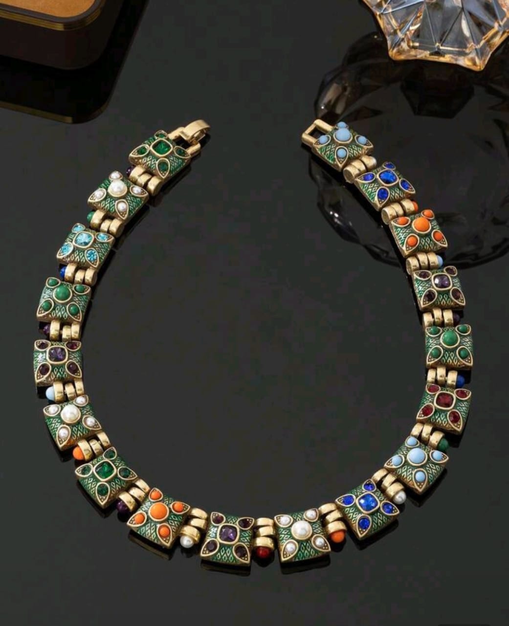1pc Necklace  Bohemian Style Copper Alloy Vintage Classic Jewelry